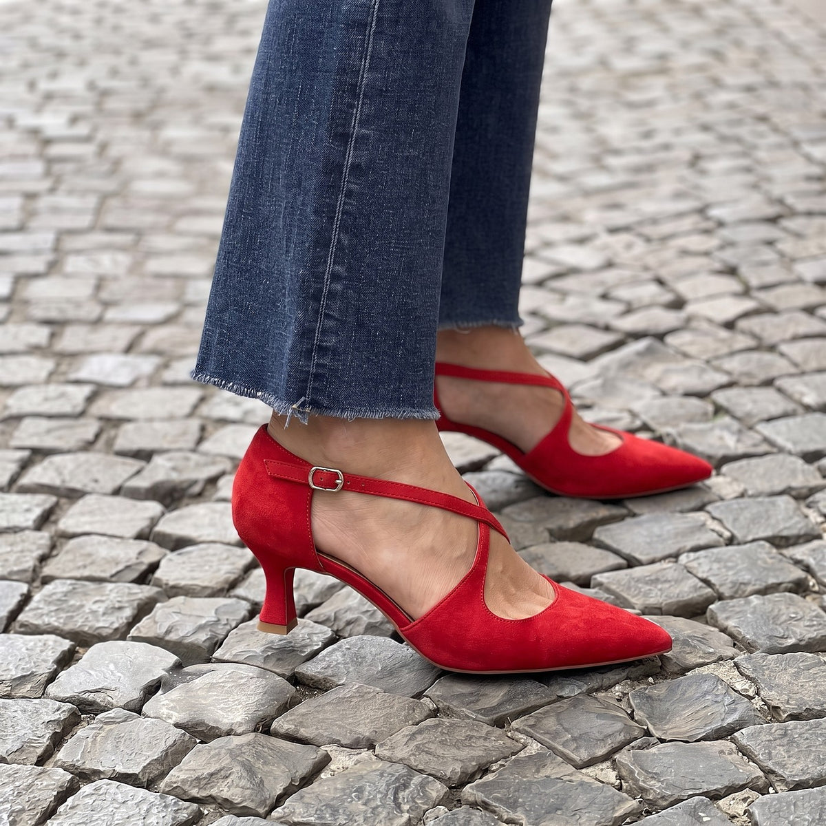 Escarpins Petit Talon Femme Bout Pointu