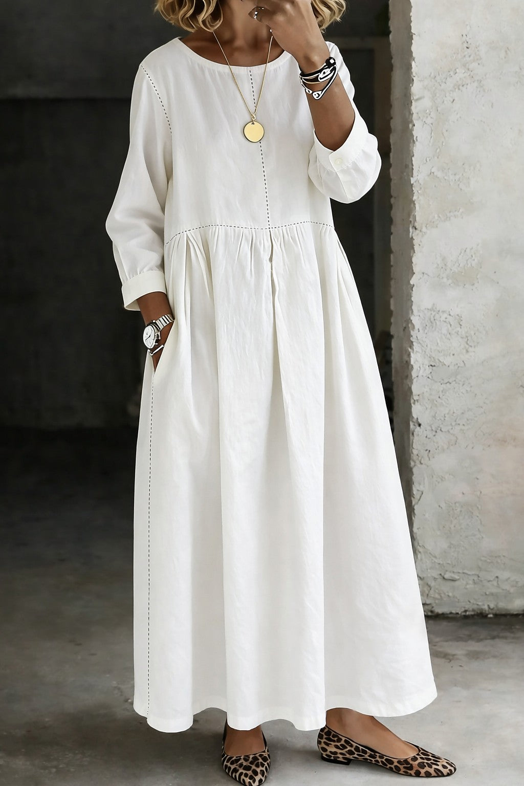 Robe Longue en Jean Femme